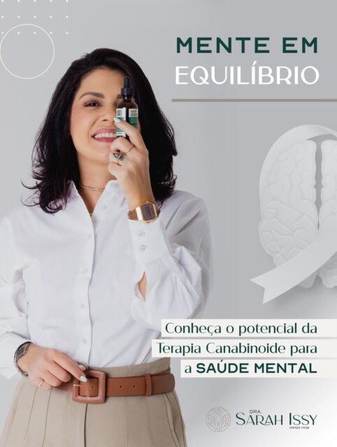 Terapia Canabinoide e Saúde Mental: ciência que traz equilíbrio! 🌱🧠

Vivemos na era da ansiedade, onde infelizmente o estresse, insônia e exaustão emocional são parte da rotina de milhões de pessoas. 😔

E, cada vez mais, cresce a busca por alternativas seguras e eficazes para cuidar da mente!

É nesse cenário que a Cannabis Medicinal, especialmente o CBD, vem se destacando como uma aliada poderosa no tratamento de:

☑️ Ansiedade e estresse crônico
☑️ Transtorno de Estresse Pós-Traumático (TEPT)
☑️ Depressão e distúrbios do sono
e outras condições que dizem respeito à saúde mental.

Tudo isso é possível porque os fitocanabinoides atuam diretamente no nosso Sistema Endocanabinoide, responsável por regular funções essenciais como humor, sono, equilíbrio emocional e bem-estar. ✨

🔬 Os resultados já são respaldados por evidências científicas e acompanhados de perto na prática clínica, com melhora significativa na qualidade de vida dos pacientes!

Cuidar da mente também é um ato de saúde. E a ciência tem mostrado que existem novos caminhos possíveis. 💚

Quer conhecer essa alternativa segura e 100% natural?
Agende sua consulta e descubra se a Terapia Canabinoide é indicada para o seu caso.

📲 (62) 98233-6158 | WhatsApp

#terapiacanabinoide #CBD #terapiaansiedade #terapiadosono #terapiacanabidiol #cannabismedicinal #DraSarahIssy